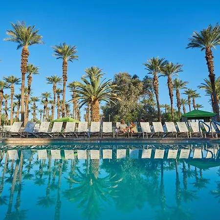 Palm Springs Camping Resort Loft Cabin 1